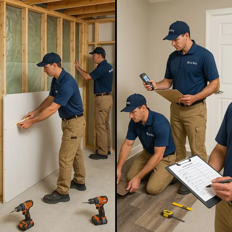 Repairs and Reconstruction process in Oakland, MD
