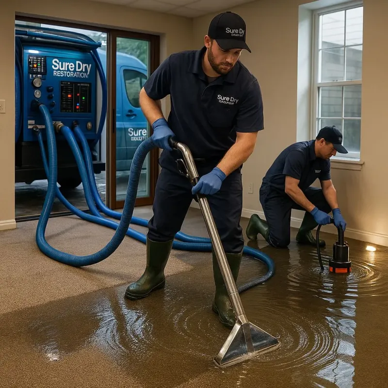 Water Extraction and Removal process in Oakland, MD